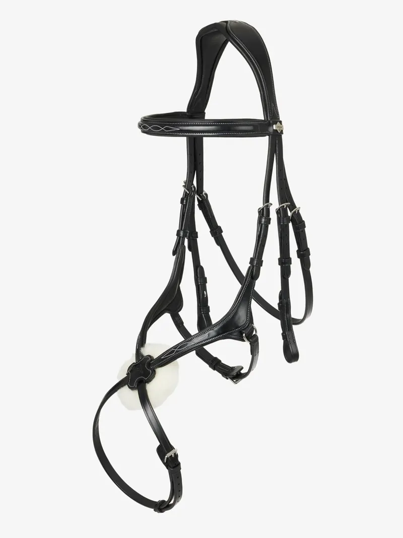 LeMieux Grackle Bridle - Black-1